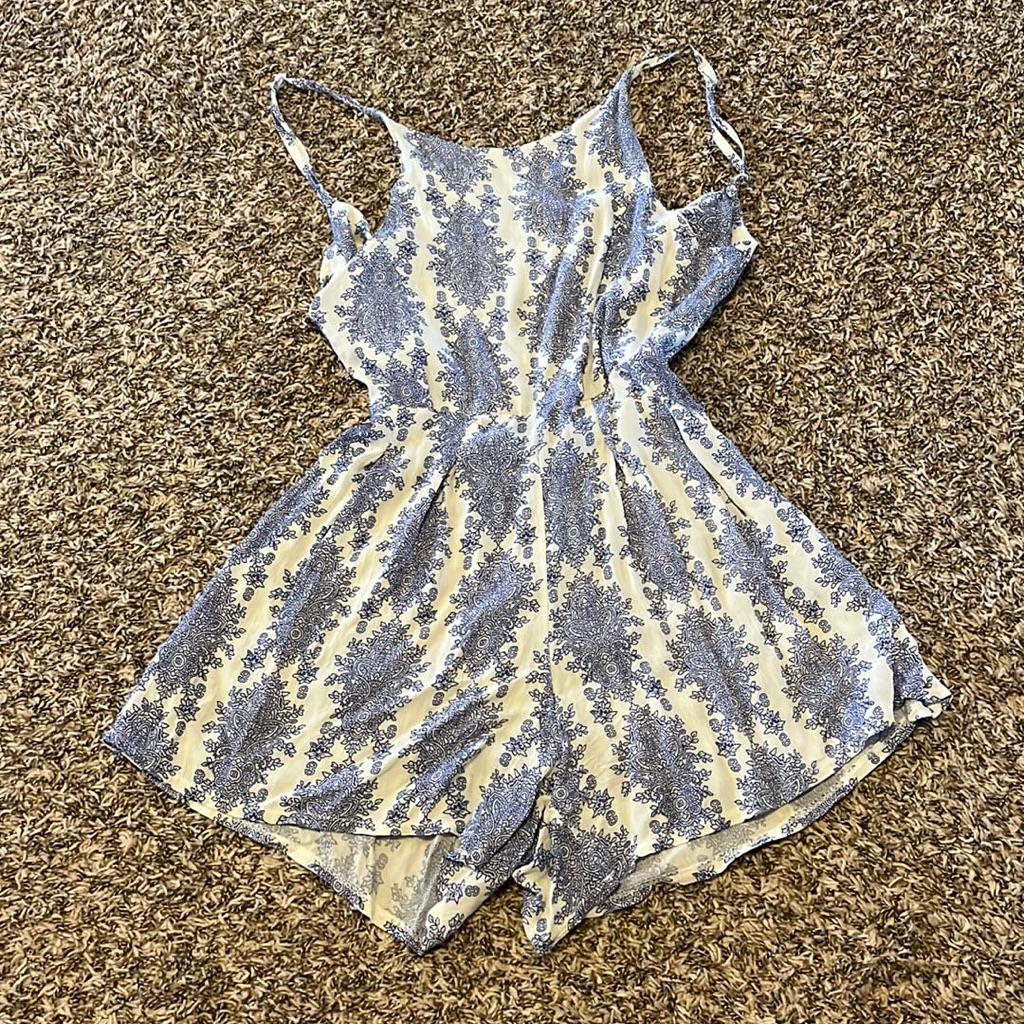 Romper-Open Back
